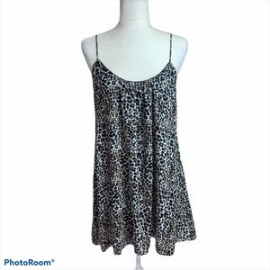 Show Me Your MuMu leopard Mini Dress